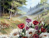 Літній ранок схема для вишивання