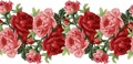Орнамент з розами схема для вишивання